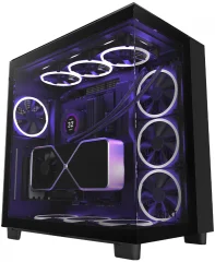 Nzxt H9 Elite Black Atx ohišje iz kaljenega stekla