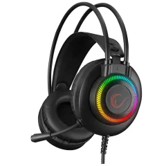 Rampage Slušalke z mikrofonom RM-K27 X-JAMMER Rainbow LED USB 3,5M PC-PS4-XBOX-Mobilni telefon