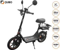 QUBO BEST 14" električni skiro (500w motor, 35km doseg)