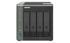 QNAP NAS strežnik za 4 diske, 2GB ram, 10GbE SFP+ mreža