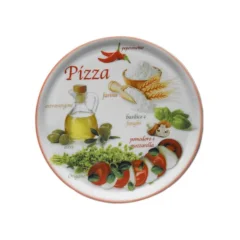 Pizza krožnik napoli / 33cm / Foods rdeč / 6kos