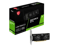 Obnovljeno - kot novo - MSI GeForce GTX 1630 4GT LP OC grafična kartica