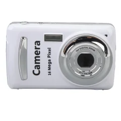 Kompaktni fotoaparat s 16-kratnim optičnim zoomom, 16 MP senzorjem in 2,4-palčnim LCD-zaslonom White