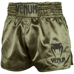 Venum Classic Muay Thai Shorts, Khaki/Black - S