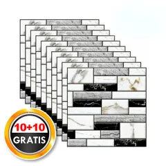 Marmorne samolepilne tapete (1,8 m2 površine) I MARBLEBLOCKS 10+10 GRATIS