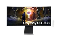 SAMSUNG Odyssey OLED G8 G85SD Ultra WQHD, 34", OLED, 21:9, 3440x1440, 175Hz, DP, HDMI, SMART monitor