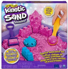 Kinetic Sand Shimmer - Set bleščečega peskovnika (roza) (6063520)