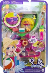 Mattel Polly Pocket - Kompaktni komplet za zabavo ob bazenu z lubenico (HCG19)