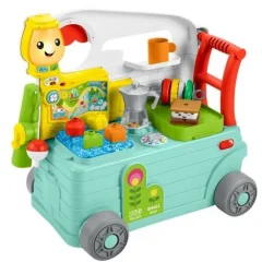 Fisher-Price - Potovalni avtodom 3 v 1 s pametnimi stopnjami (HCK81)