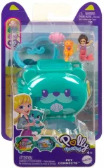 Mattel Polly Pocket Mini - Kompaktni komplet s hrčkom (HKV48)