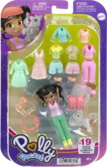 Mattel Polly Pocket - Lutka za sprostitev doma s hišnim ljubljenčkom (HKV92)