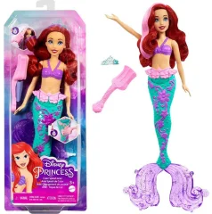 Mattel Disney Princess - Ariel morska deklica z barvnim pršilom (HLW00)