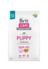 BRIT Care Grain-Free Puppy Salmon – suha hrana za pasje mladiče - 3 kg