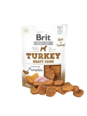 Brit Jerky Turkey Meaty Coins - Puran - poslastica za pse - 80 g