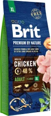 BRIT Premium by Nature Adult XL - suha hrana za odrasle pse velikih pasem - 15 kg