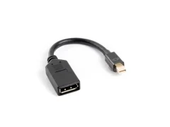 Lanberg Displayport Mini Adapter Ženski kabel DisplayPort 10 cm črna