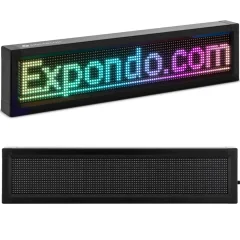 Display reklamni zaslon 96 x 16 pisanih LED diod 67 x 19 cm