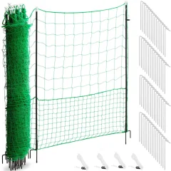 Vzrejna zaščitna mreža za kokoši perutnine 1,25 x 50 m