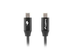 Cable Lanberg USB C macho/macho 1m Quick Charge 4.0 Negro