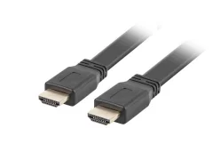 HDMI Lanberg Macho/Male V2.0 4K PLANK 1,8m črna