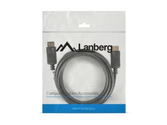 Lanberg DisplayPort Cable Macho macho 4K 3M Negro