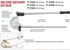 Yato cev za upogibanje cevi 12 mm 21842 ...