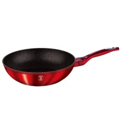 GRANIT WOK 28cm BERLINGER HAUS LINE BH-1267 BORDO