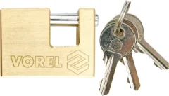 Vorel medeninasti padlock 50 mm 77210