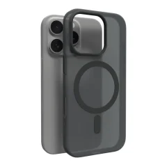 PURO iPhone 16 Pro Silikon Daylight MagSafe črn ovitek