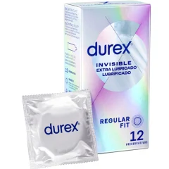 Durex - Invisible Extra Lubricated 12 enot