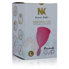 NINA CUP MENSTRUALNA SKODELICA VEL. L ROZA