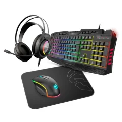 KROM KRITIC RGB Rainbow Gaming Set