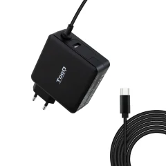 Prevečq USB-C Portatil Charger Pd3.0 90W črna