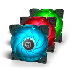 Ventilador Caja Nox Hummer H-Sync RGB 120 mm Pack 3