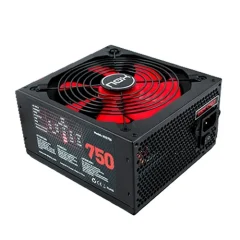 Vir hrane NX750 750W ATX Črno rdeča