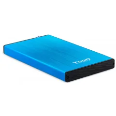 Zunanja škatla Tooq 2.5' Sata Usb 3.0/3.1 kovinsko modra