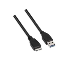 Aisens USB kabel A105-0043 Usb A Micro-Usb B črn