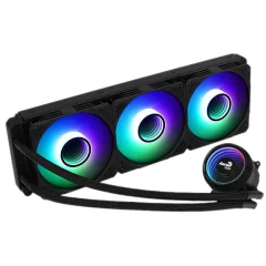 Vodni hladilnik CPU Aerocool Mirage L360 360 mm Argb črn