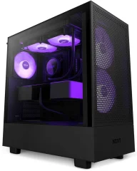 Atx Case Nzxt H5 Flow Rgb črno kaljeno steklo