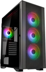 Kolink Stronghold Prism RGB aluminijasto črno ohišje ATX