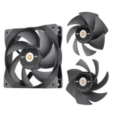 Paket ventilatorjev Thermaltake Swafan Gt12 3 120 mm črne barve