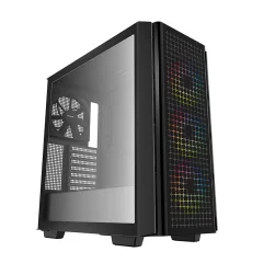 E-Atx ohišje Deepcool Cg540 črno kaljeno steklo