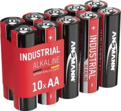 Ansmann Industrial mignon (aa)-baterija alkalno-manganov  1.5 V 10 kos