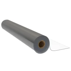 vidaXL Zaščita za mizo v roli prozorna 0,9x15 m 2 mm PVC