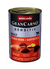 ANIMONDA Grancarno Sensitiv piščanec s krompirjem - mokra hrana za pse - 400g