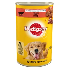 PEDIGREE Adult Govedina v želeju - mokra pasja hrana - konzerva - 1200 g