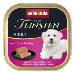 ANIMONDA Vom Feinsten Classic puran in jagnjetina - mokra hrana za pse - 150g