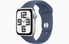 APPLE Watch SE v3 GPS 40mm Silver Aluminium Case with Denim Sport Band - S/M pametna ura