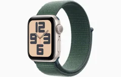 APPLE Watch SE v3 GPS 40mm Starlight Aluminium Case with Lake Green Sport Loop pametna ura