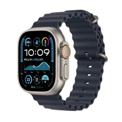 Apple Watch Ultra 2 49mm Natural Navy Ocean Band